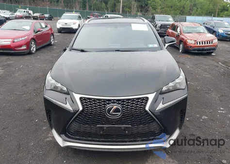 2016 Lexus Nx 200T F Sport z USA, uszkodzony, nr VIN JTJBARBZ1G2079485